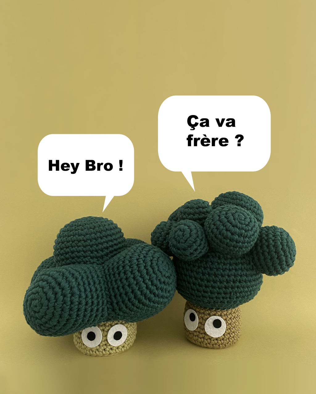 Amigurumi "BRO" & son frère
