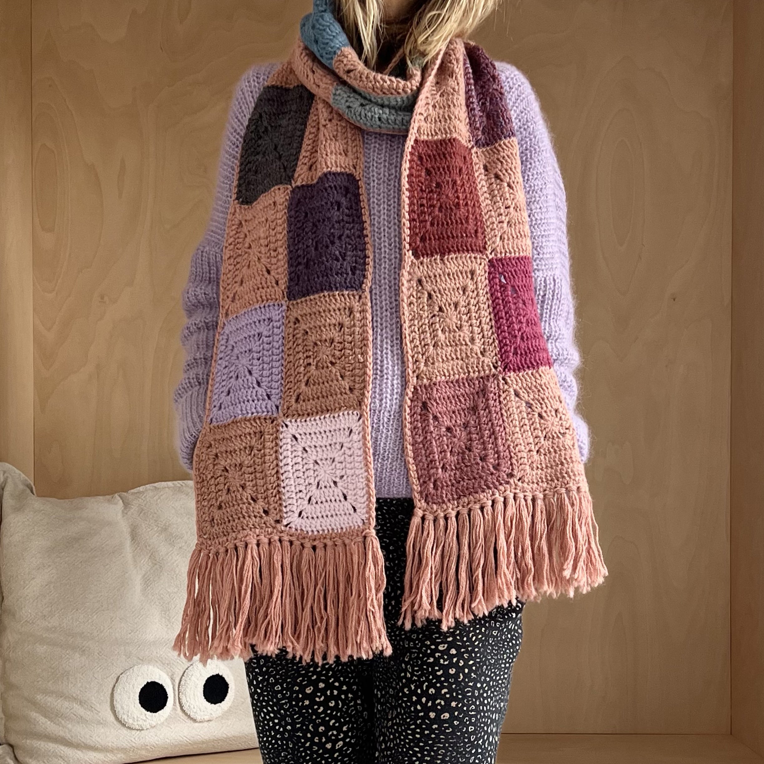 L'ÉCHARPE "GIGI" en GRANNY