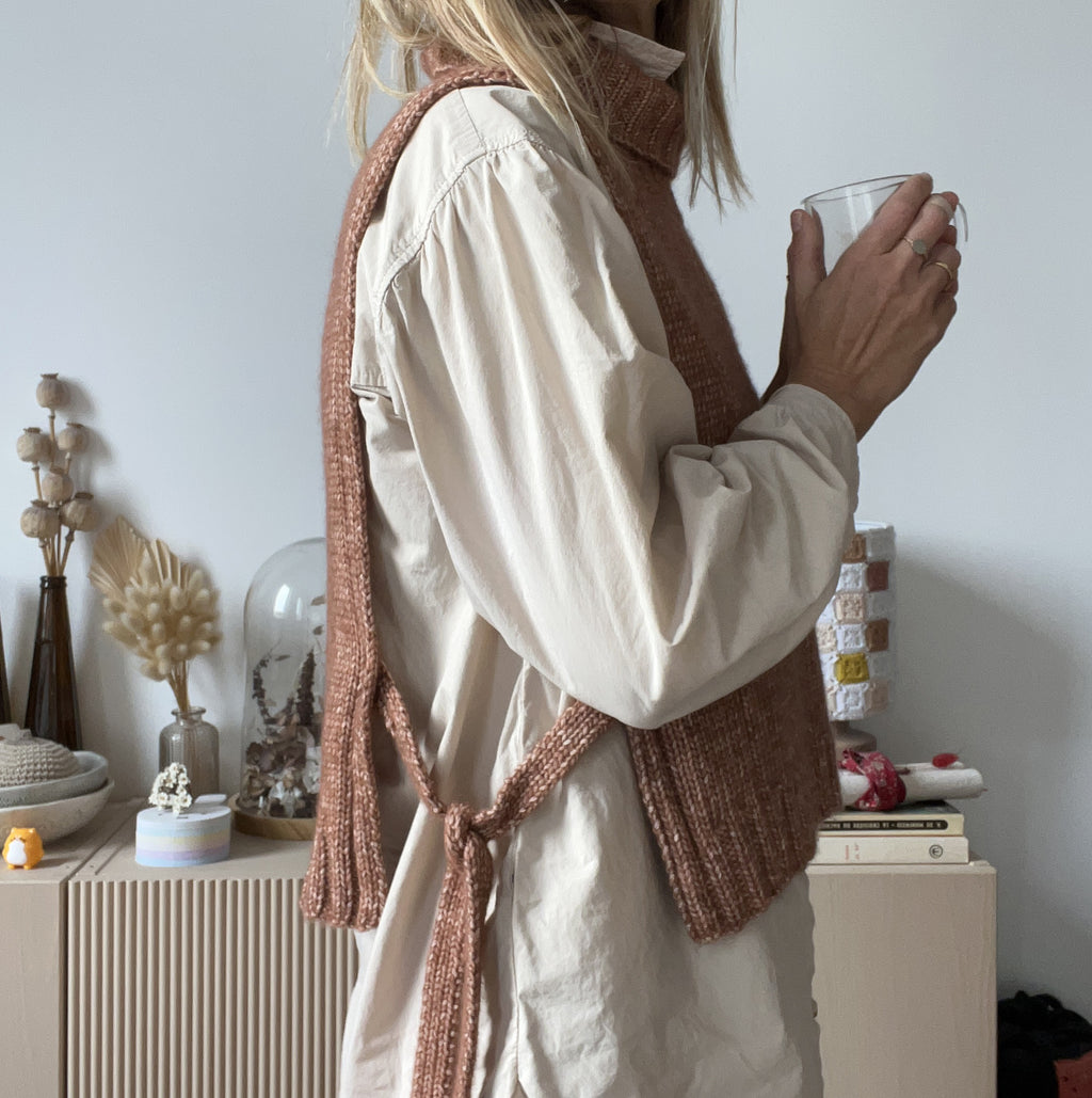 Le pull plastron "RILEY"