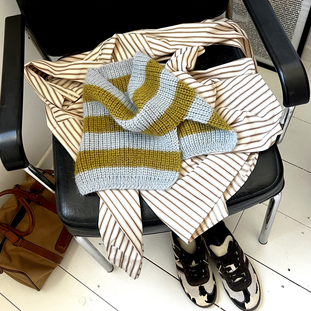 Le col plastron "OWEN" au tricot