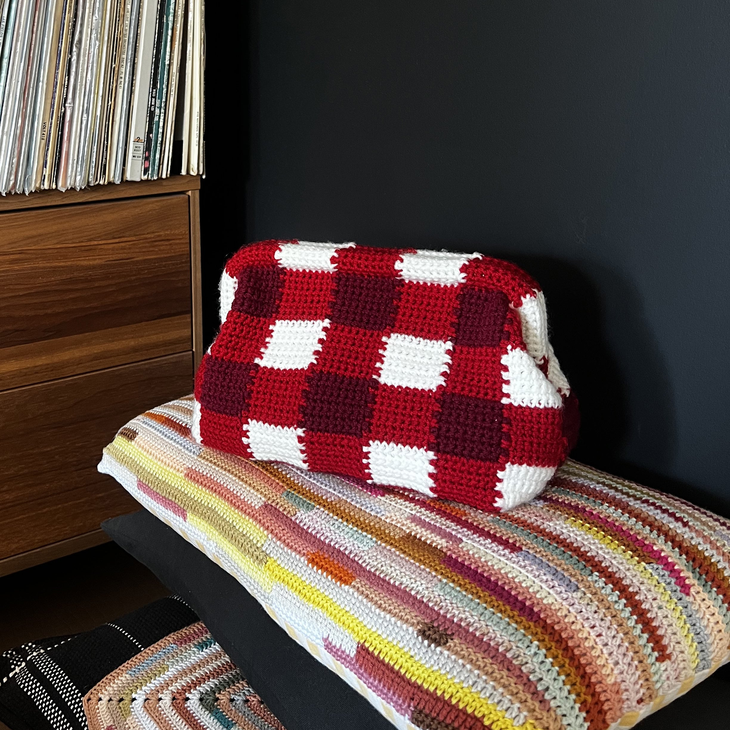 La pochette "TINA" au crochet