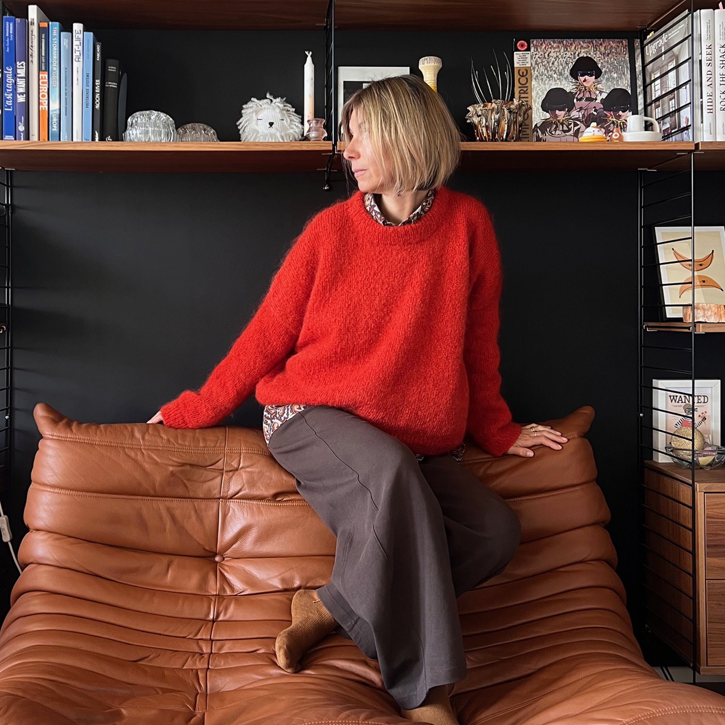 Le pull "PORTO" - Laetitia DALBIES x Katia Yarns