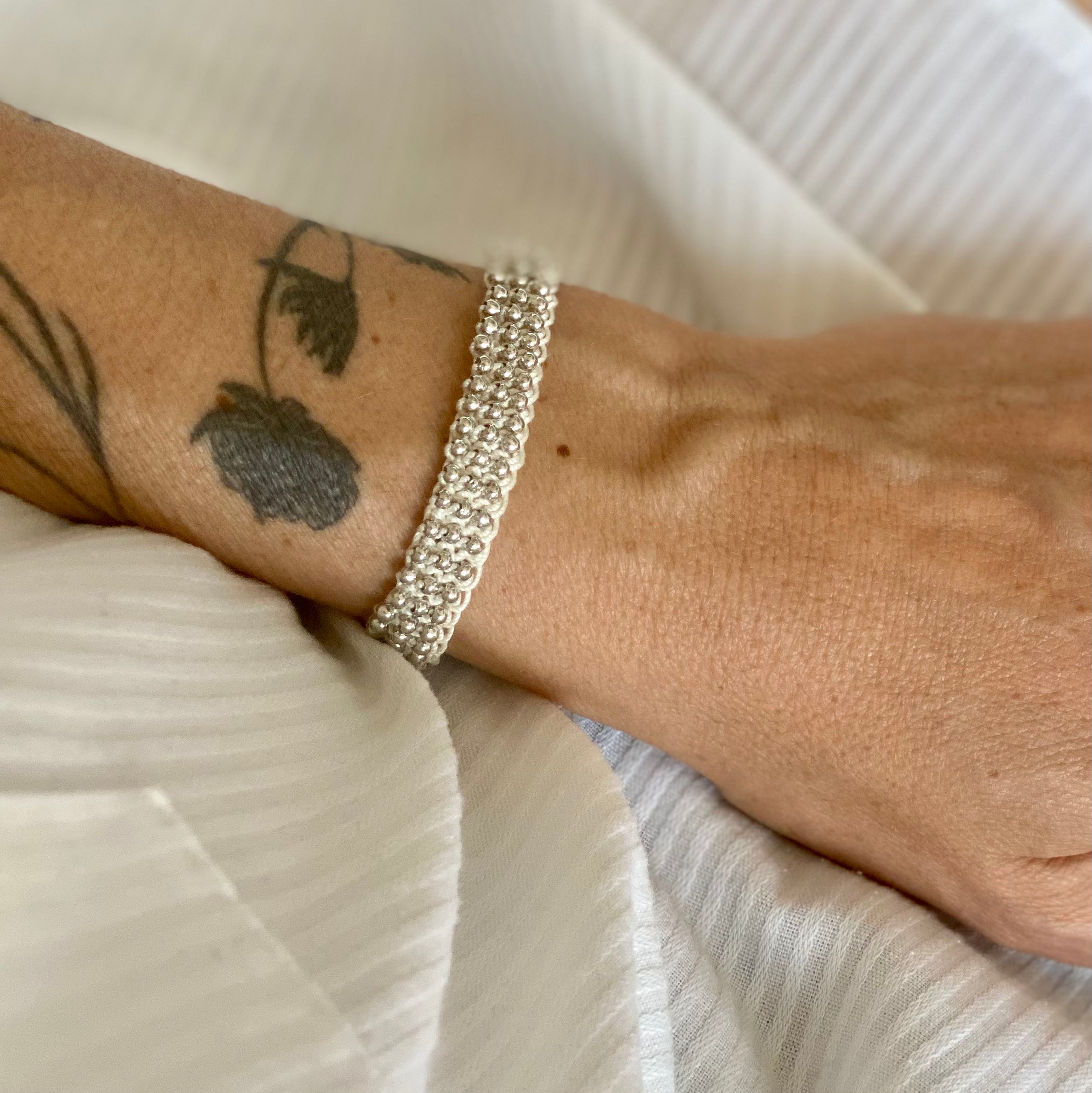 Les bracelets crochetés en perles