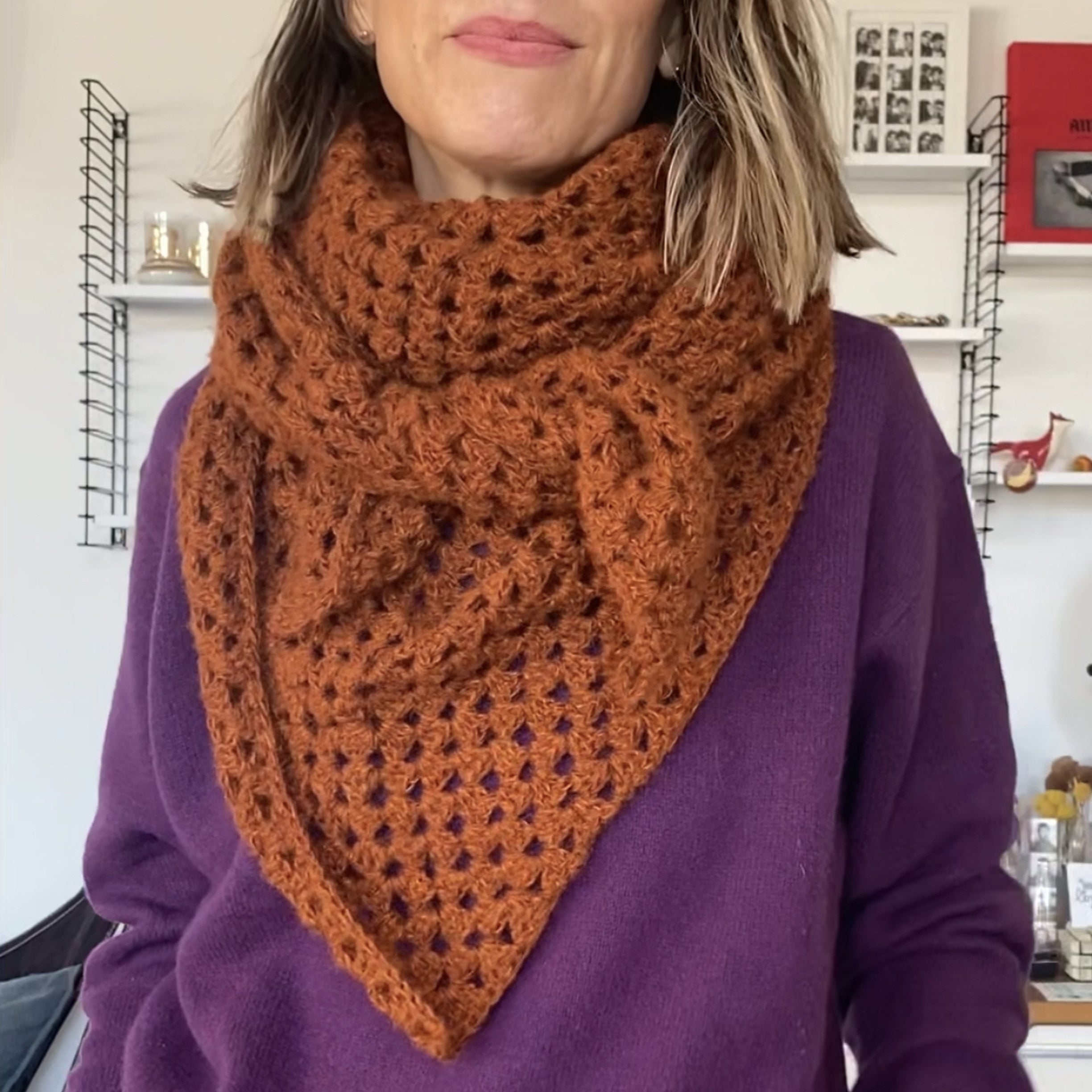 Le MAXI châle GRANNY