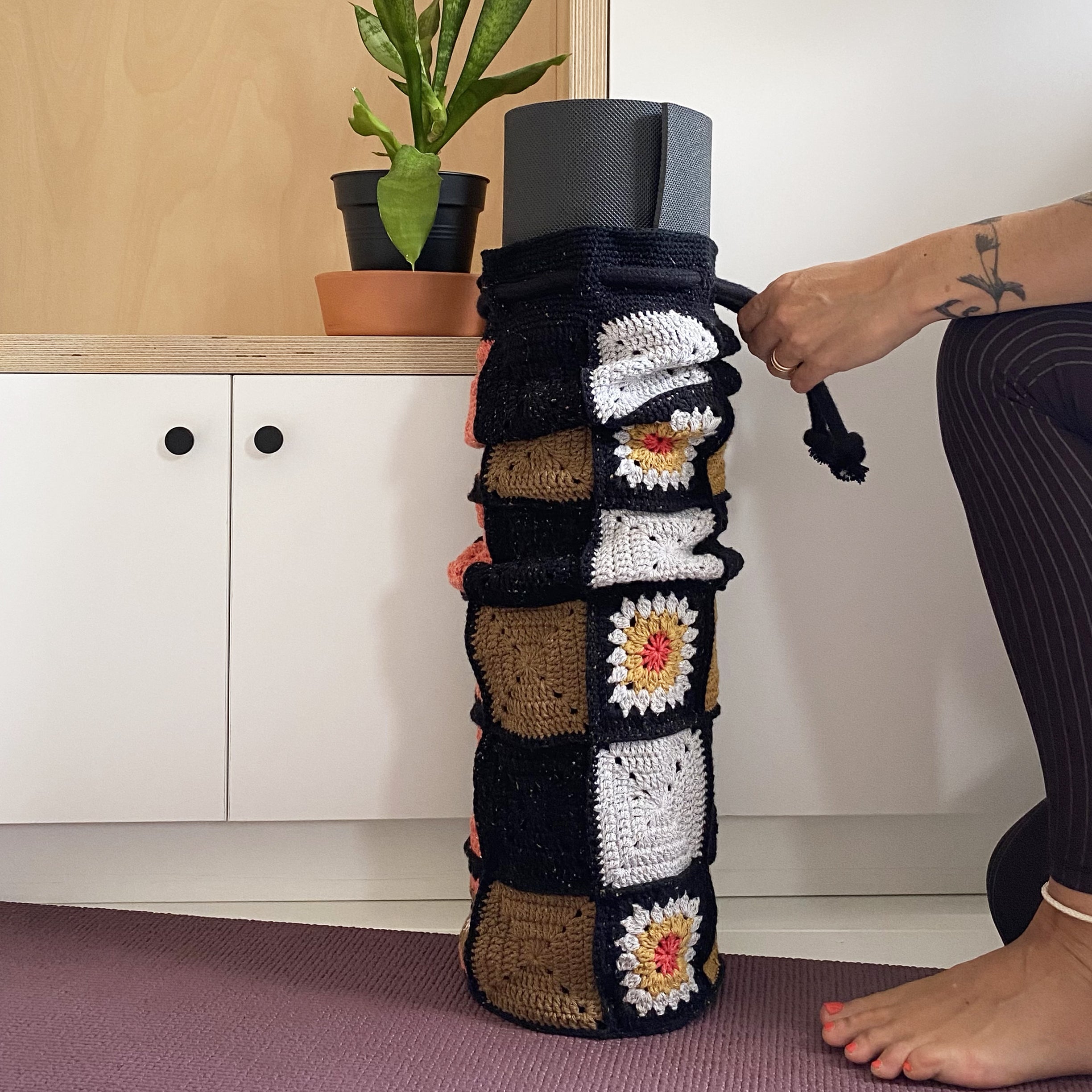 Le SAC de TAPIS de YOGA en GRANNY