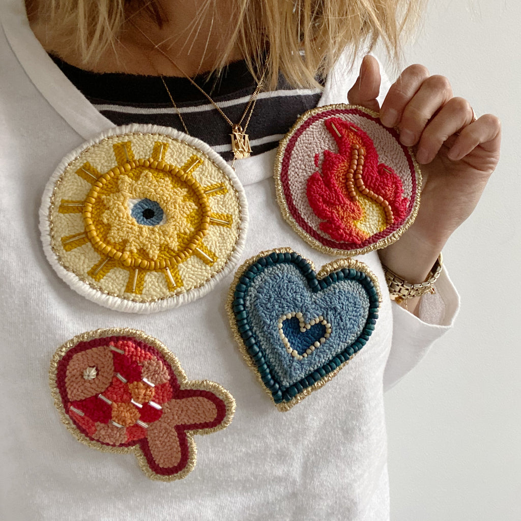 Les Broches - punchneedle