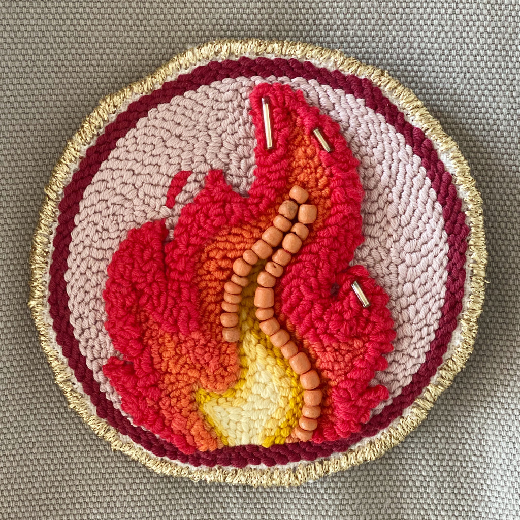 Les Broches - punchneedle