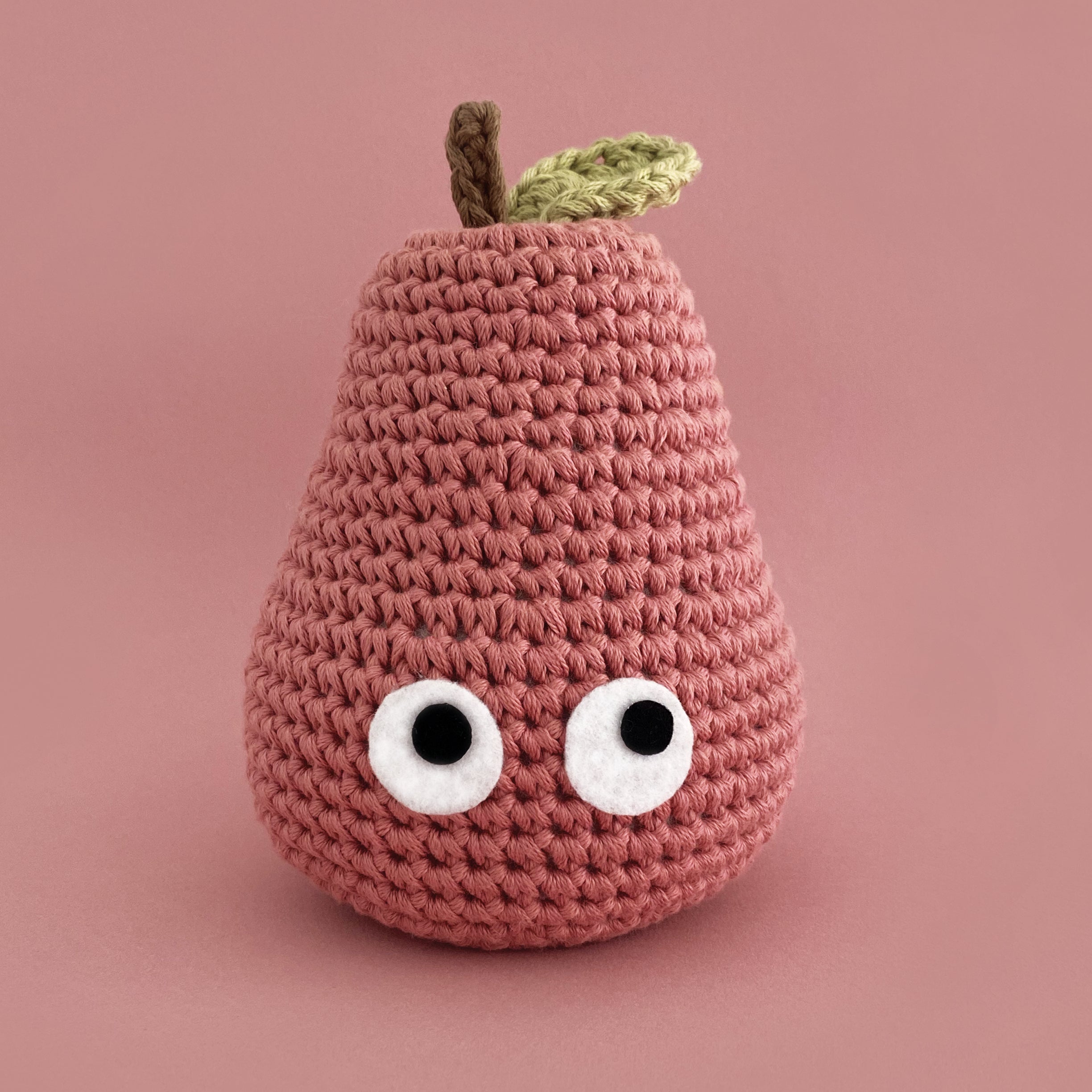 Carte tuto Amigurumi "PÉA" la poire