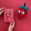 Carte tuto Amigurumi "RUS" la fraise