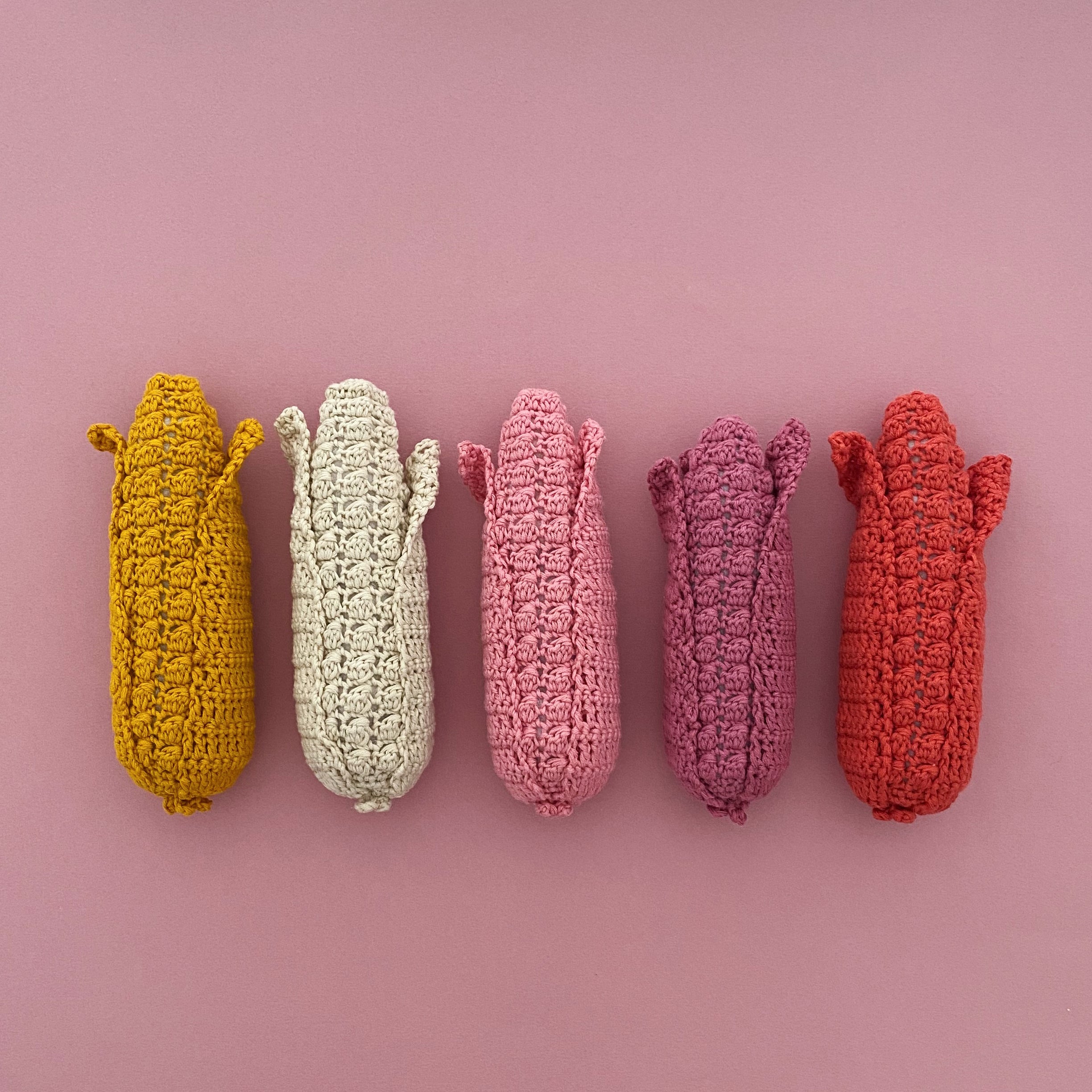 Épi de maïs coloré