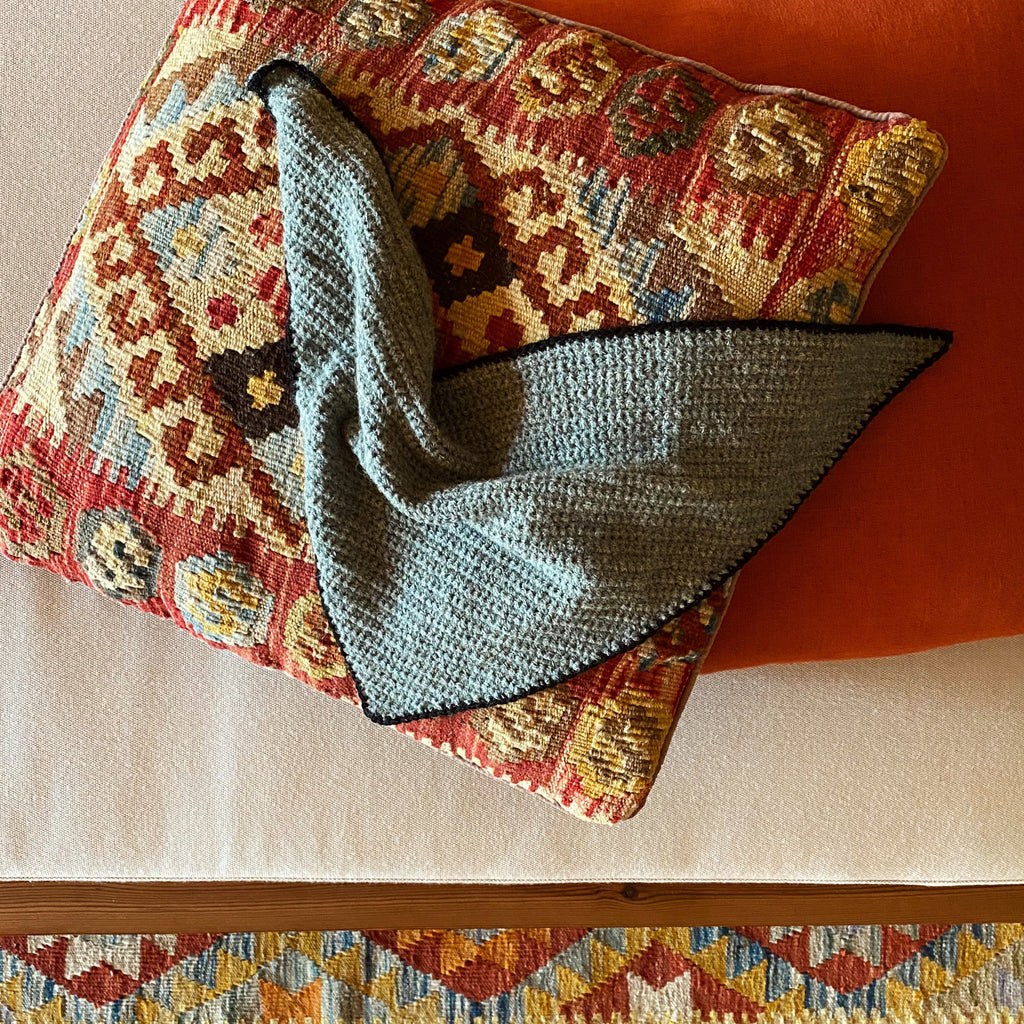 Foulard "TOUDOUDOU" - citron